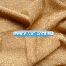 Ткань Трикотаж люрекс (золото)